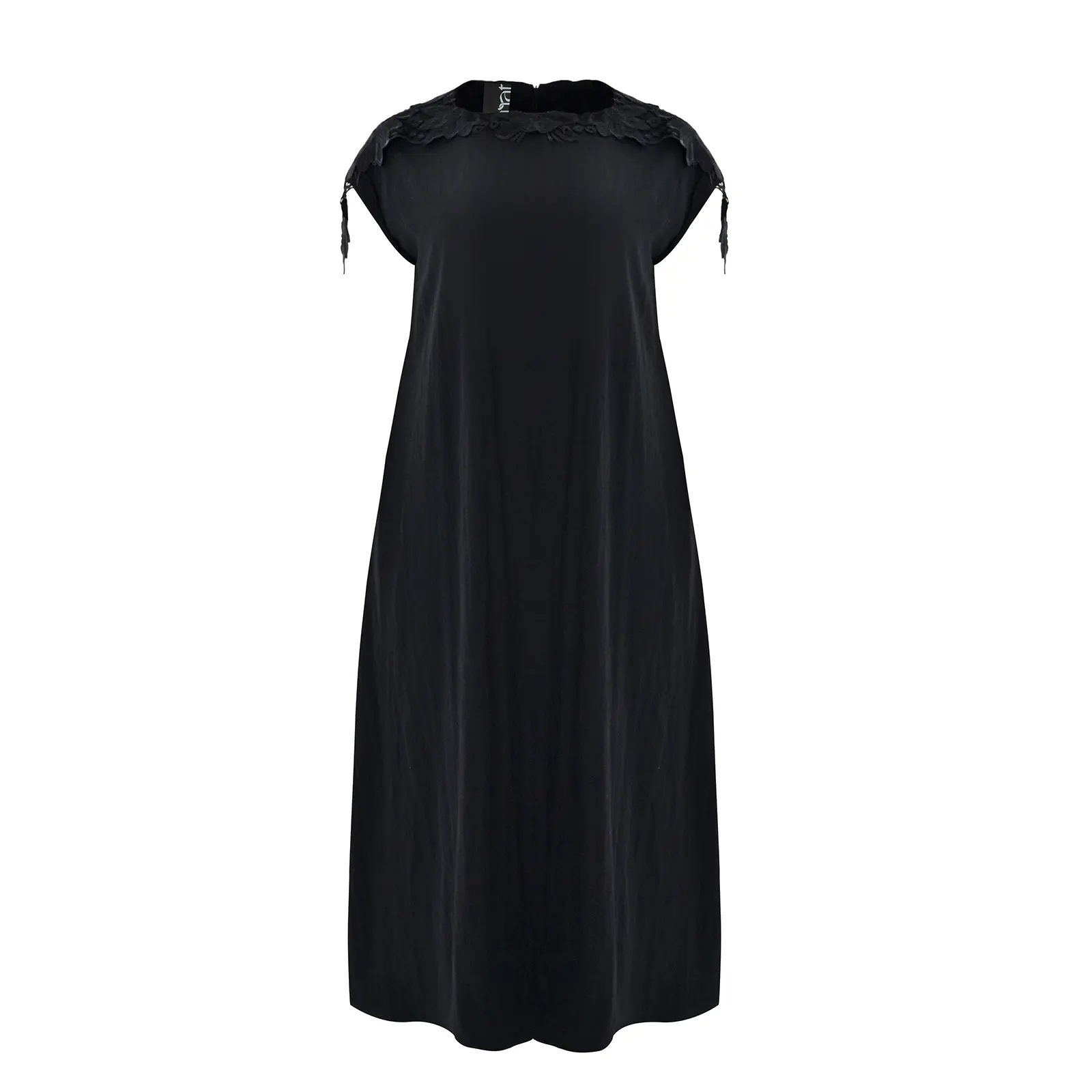 Mat Fashion Women's Noir Maxi Dress