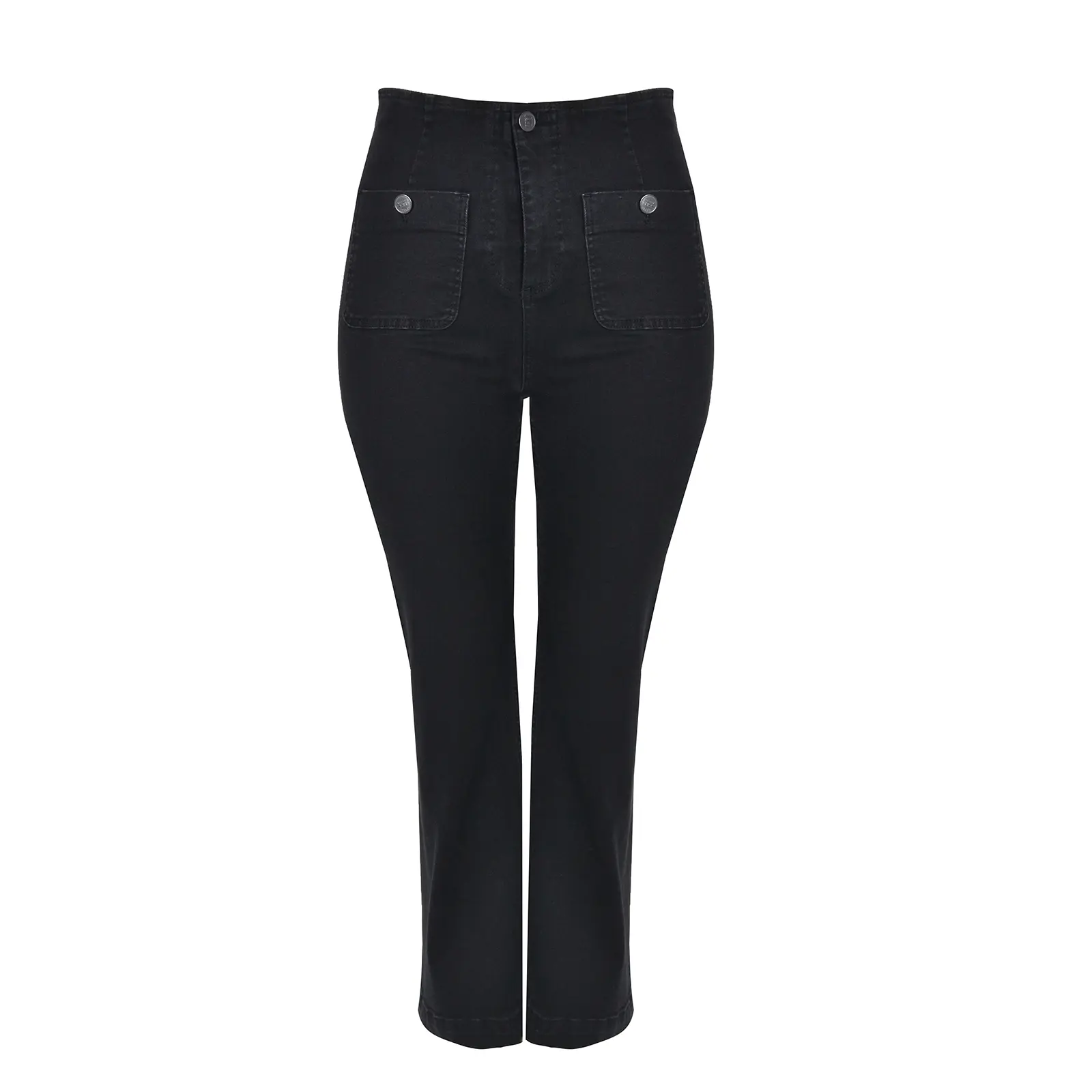 Mat Fashion Women's Noir Jeans Bootcut