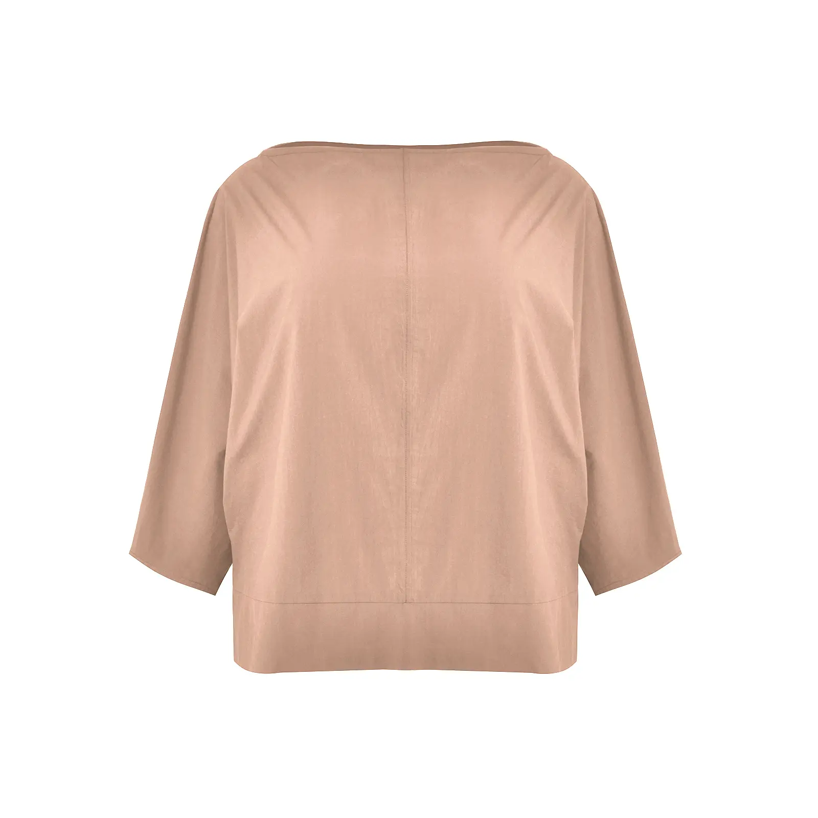 Strukturierte Langarmbluse Damen Mat Fashion
