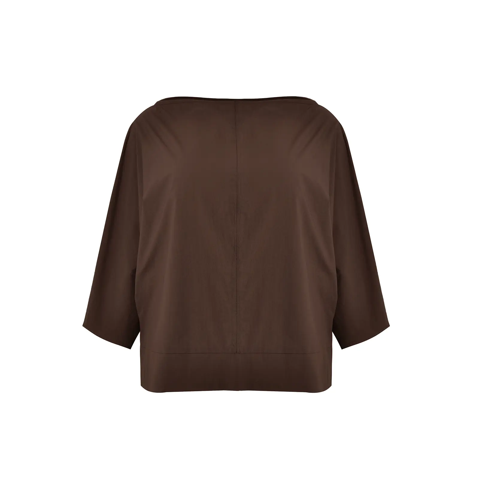 Strukturierte Langarmbluse Damen Mat Fashion