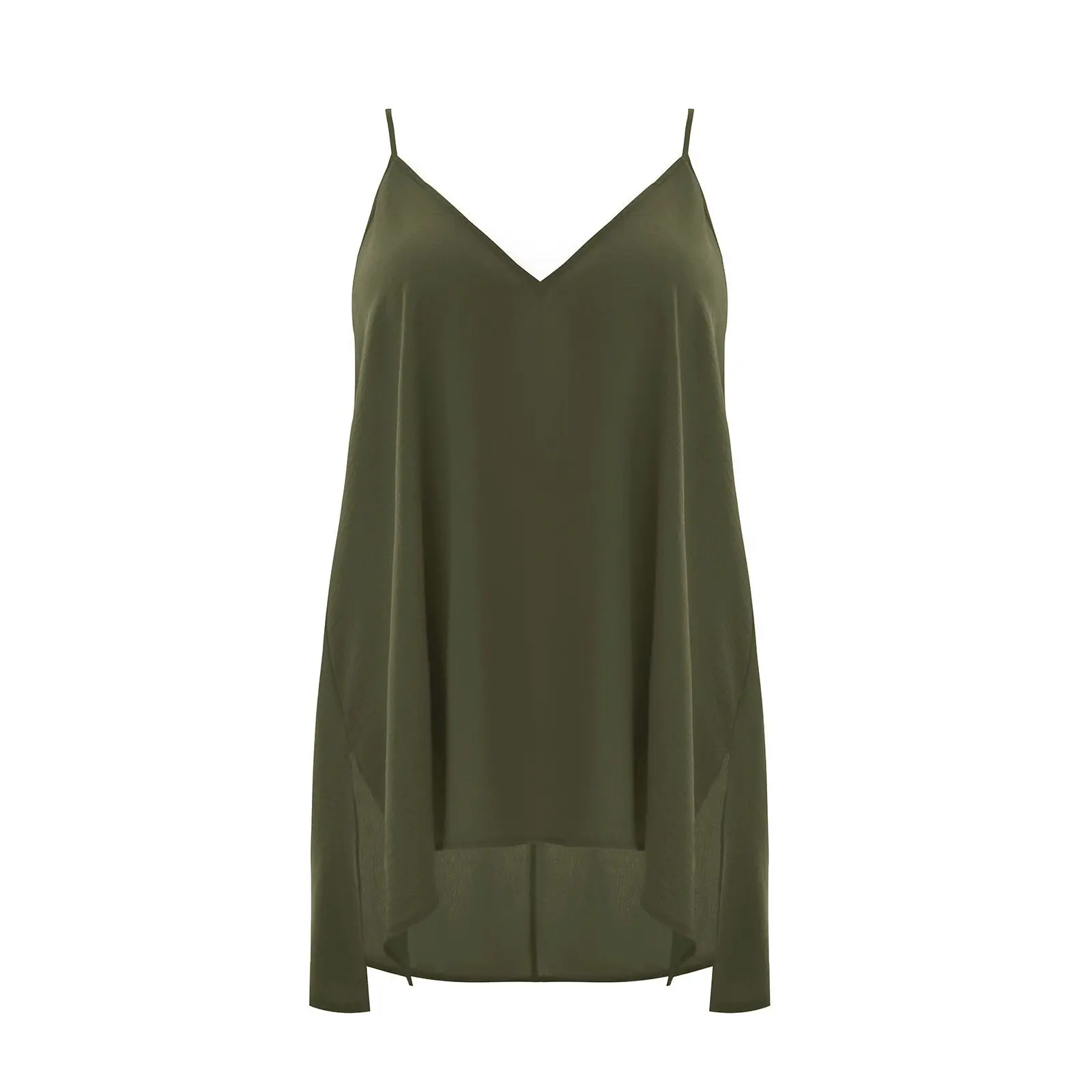 Damen Crepe Tanktop Mat Fashion Essential