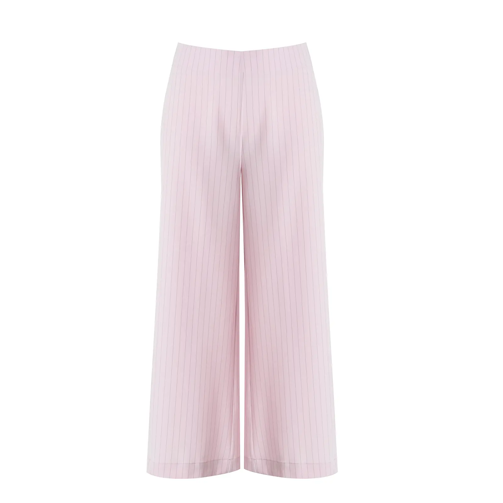 Mat Fashion Women's Rose Wide Leg Striped Trousers