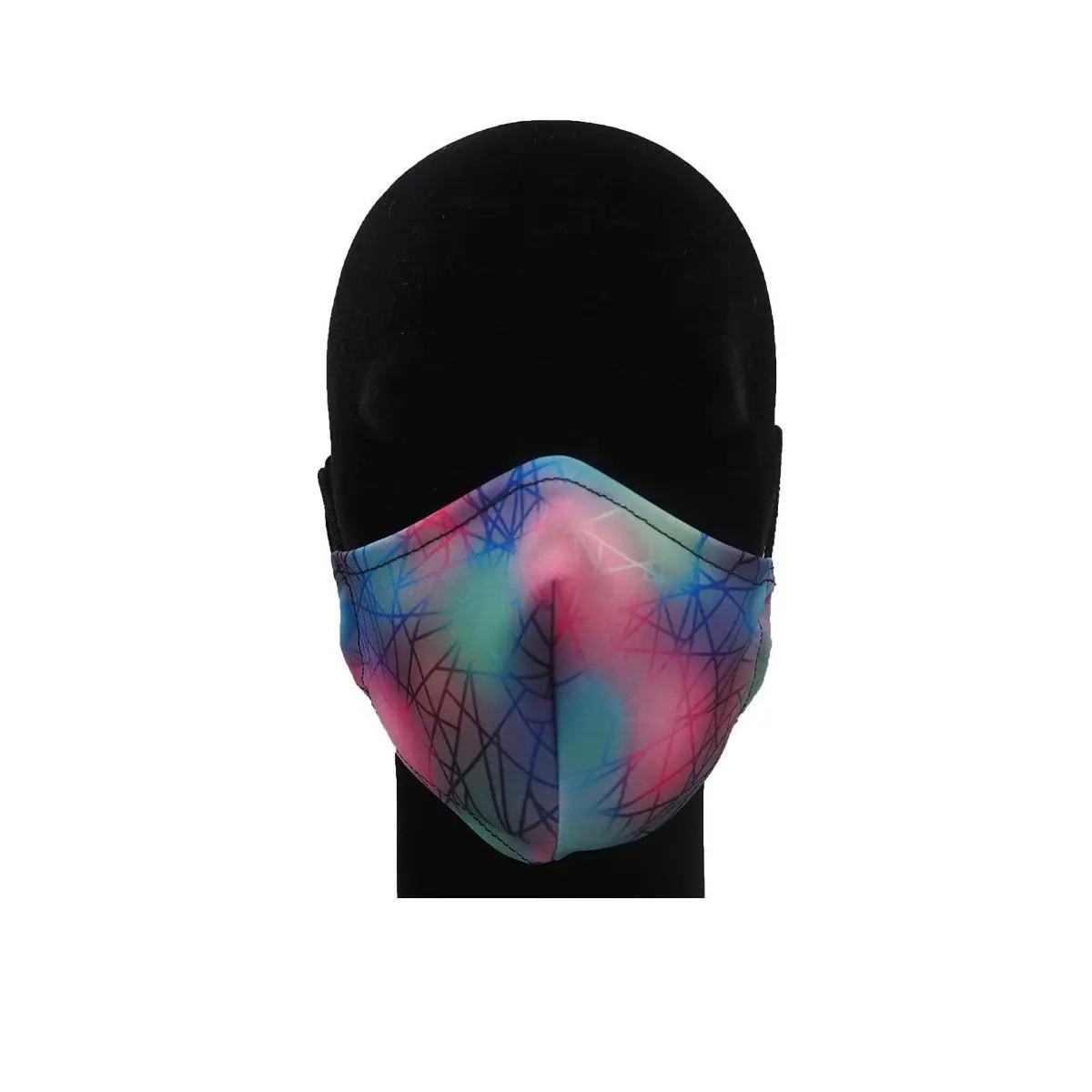 Matt Unisex Multicolore Face Mask Net