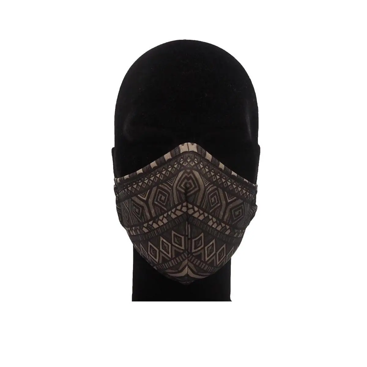 Matt Unisex Gris Face Mask Ribbon Grey