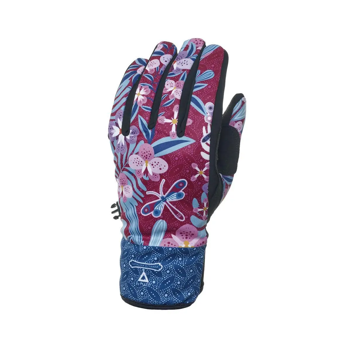 Matt Unisex Violet Gloves Catalina Estrada Tootex Dragon Fly
