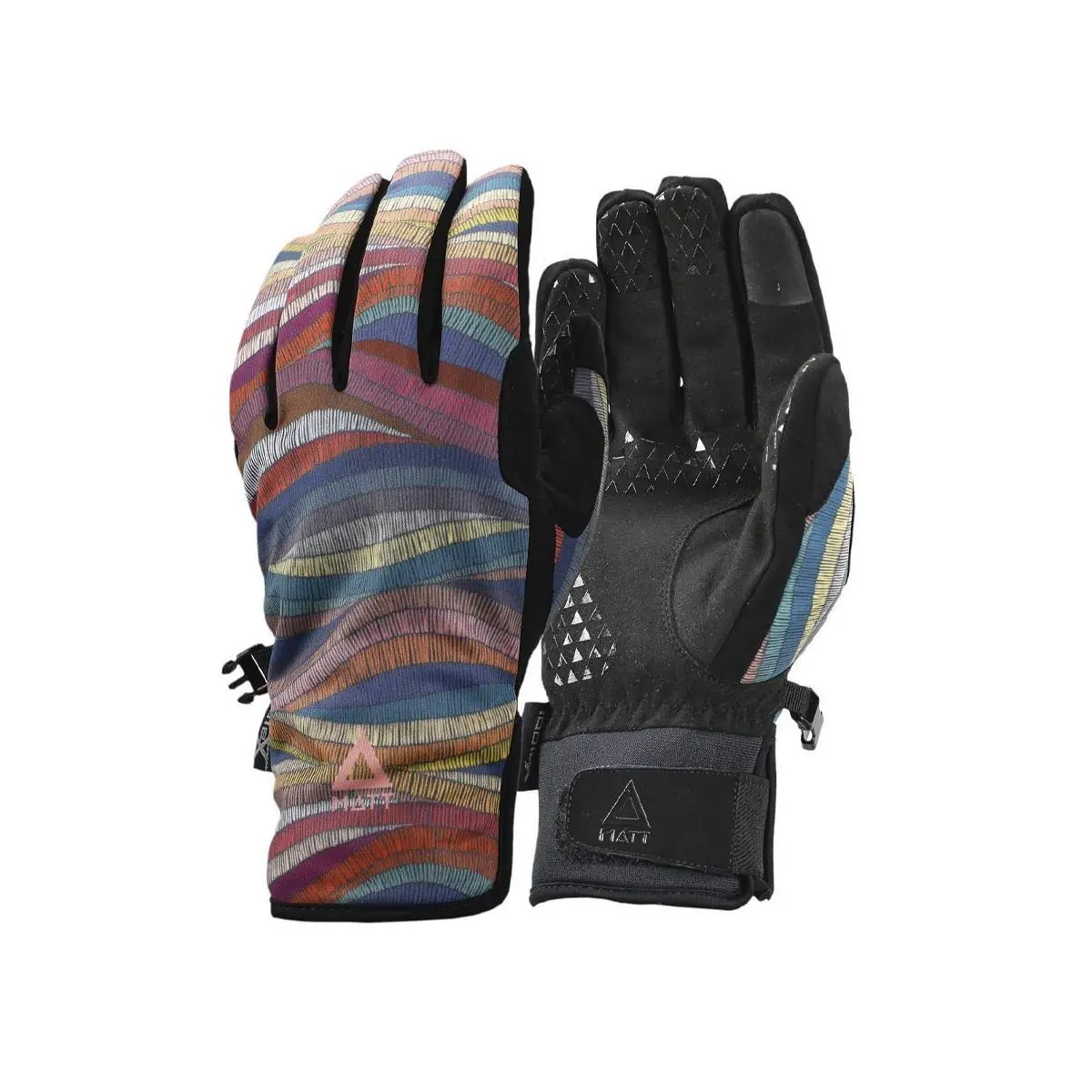 Matt Unisex Rose Printed Gloves Tootex Sanefa