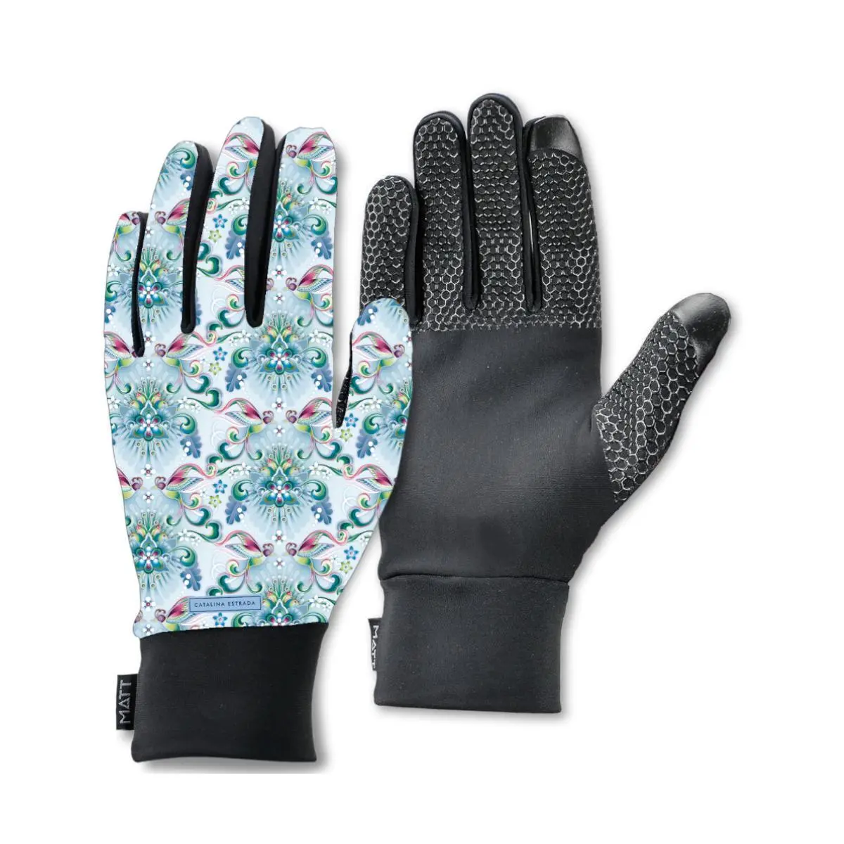 Matt Unisex Bleu Gloves Catalina Estrada