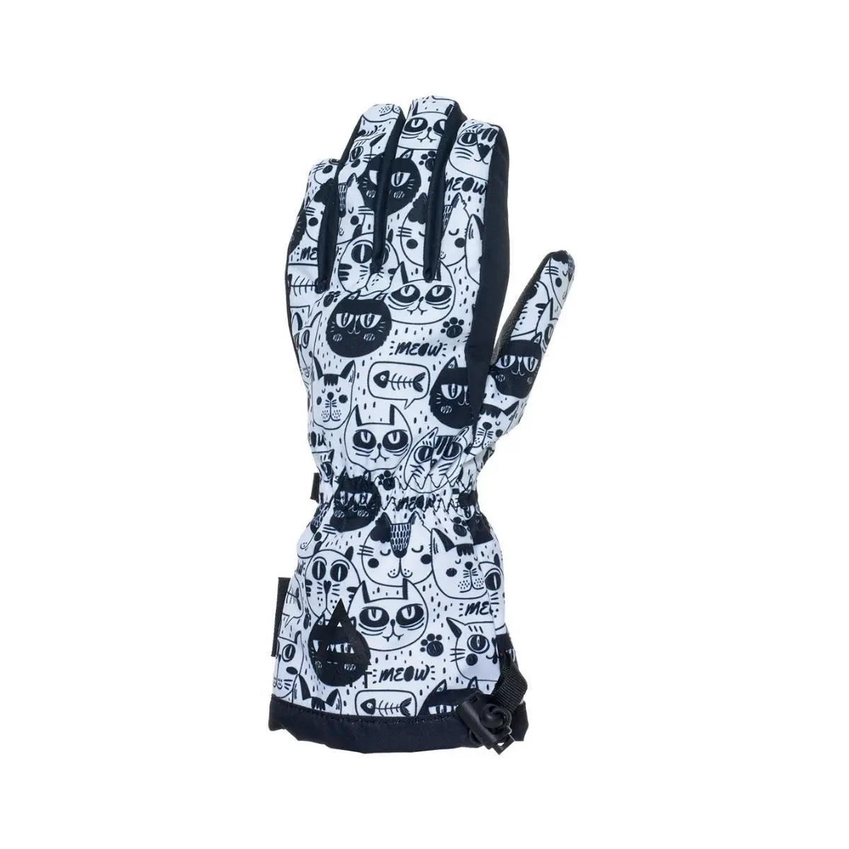 Skihandschuhe Kind MATT Tootex Black&White CatsPlus