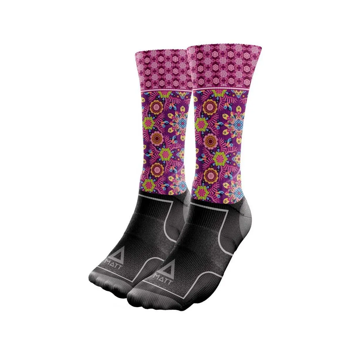 Matt Unisex Violet Technical Socks C.est. Caleido Rs Thermolite