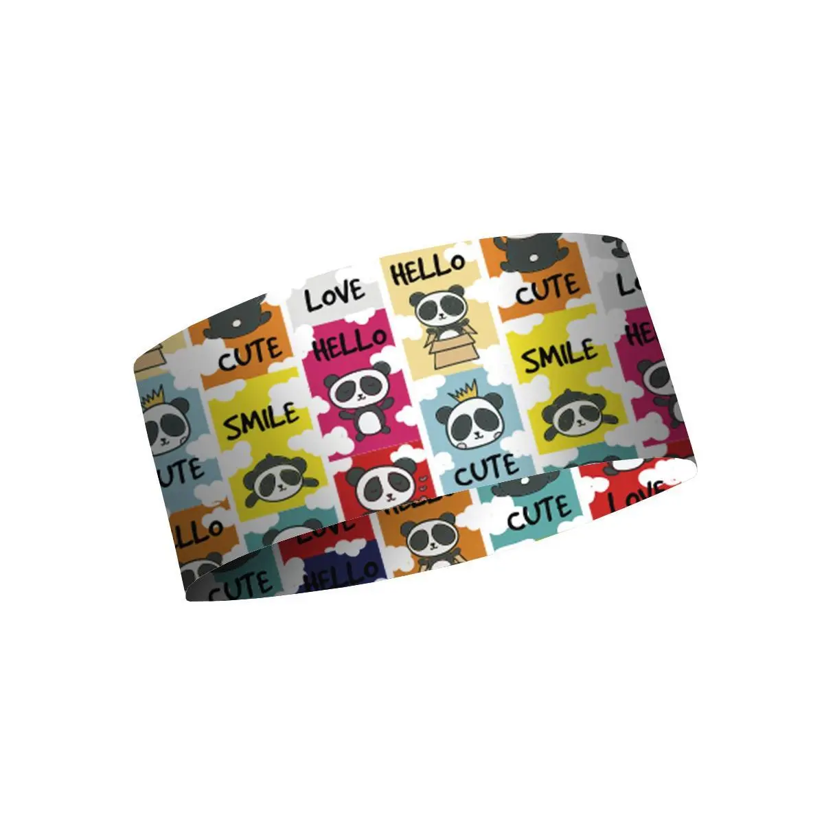 Matt Unisex Kids Multicolore Children's Headband Coolmax Panda