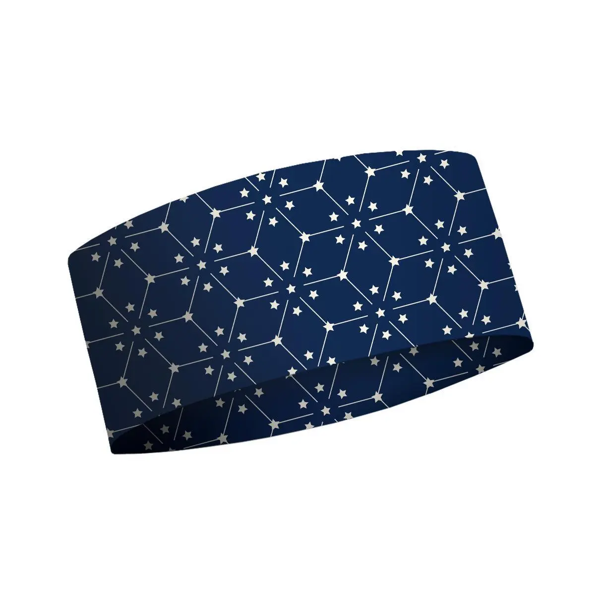 Matt Unisex Bleu Headband Coolmax Eco Stars