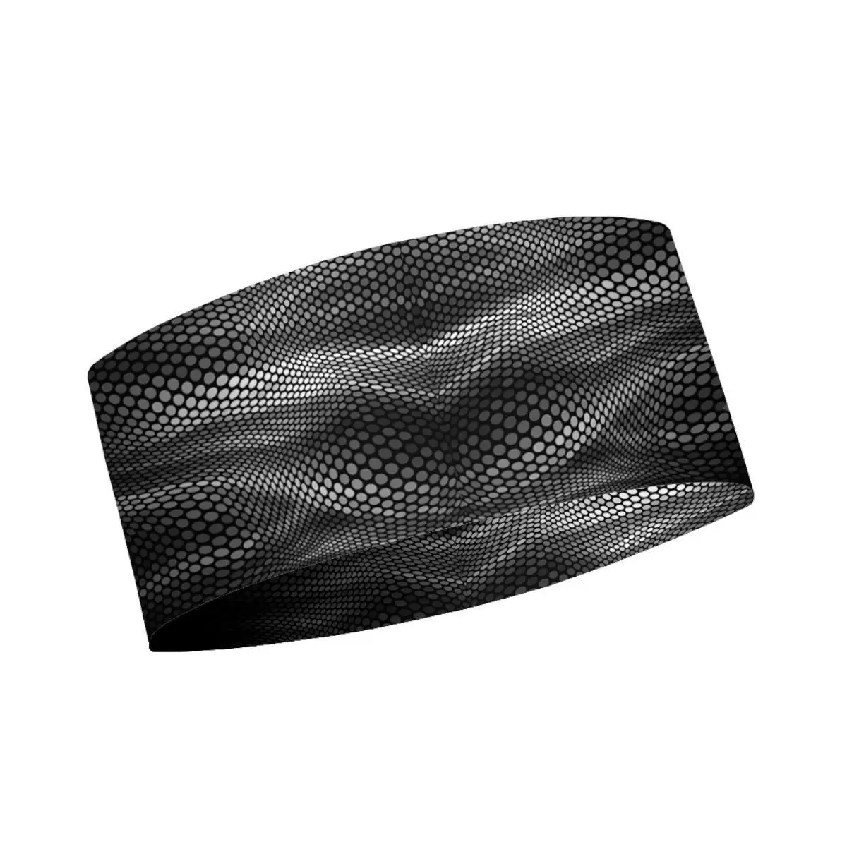 Matt Unisex Noir Headband D. Dots