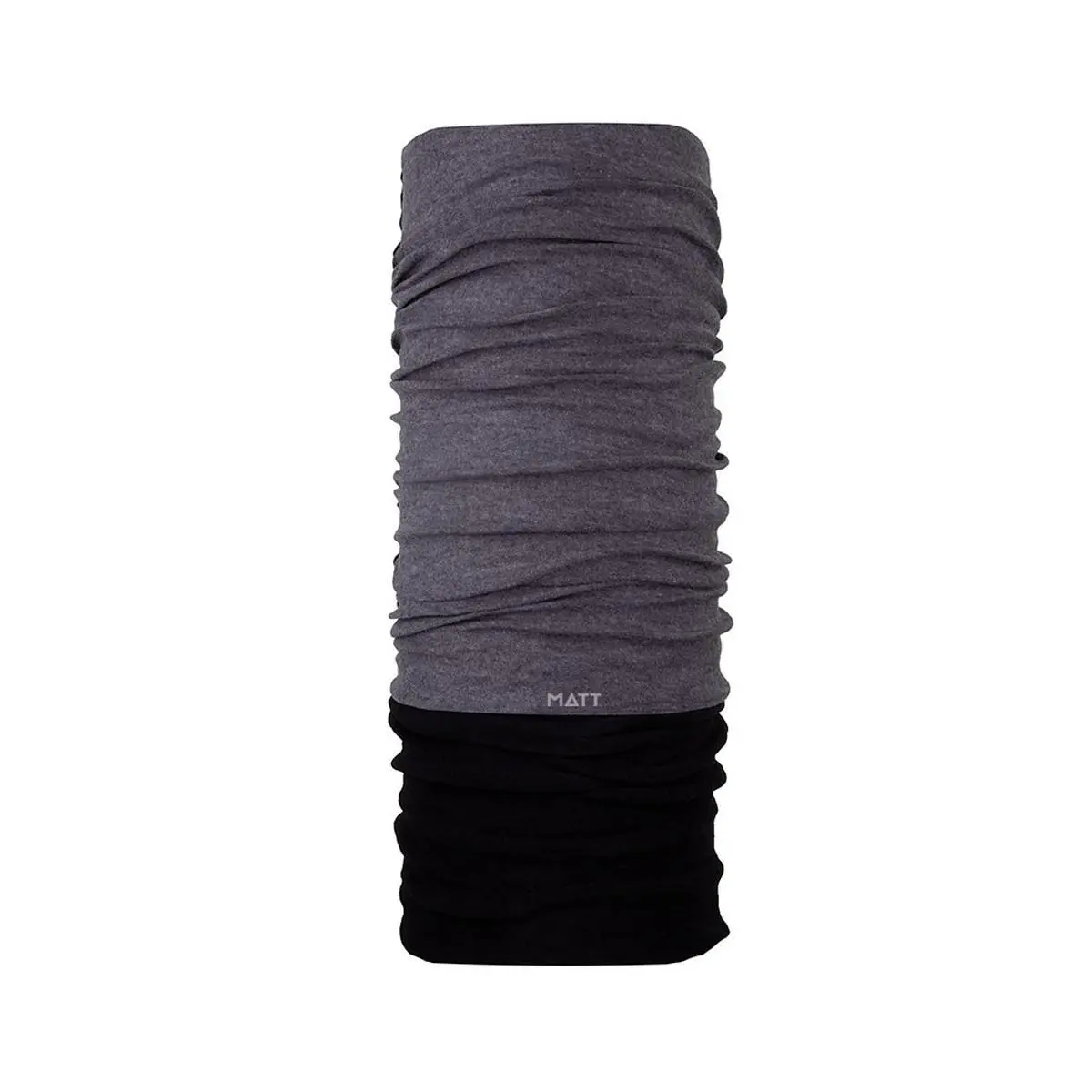 Matt Unisex Gris Polartec Microfibre Neck Warmer