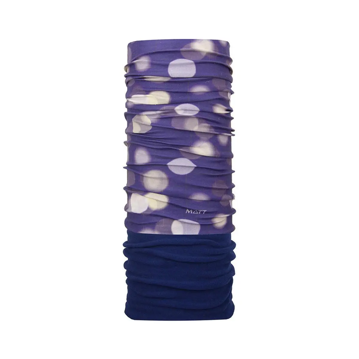 Matt Unisex Violet Polartec Microfibre Neck Warmer Estigmatic