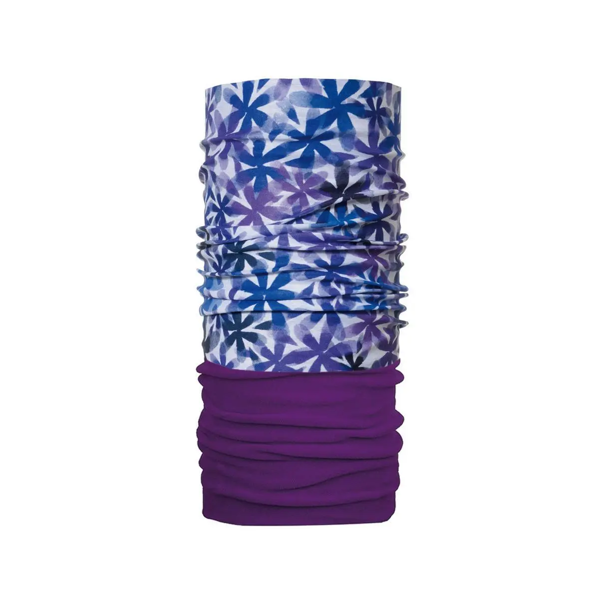 Matt Unisex Violet Polartec Microfibre Neck Warmer Florfria