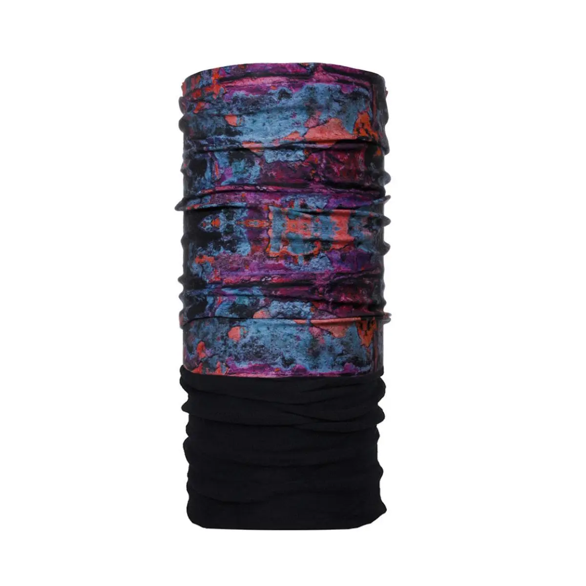 Matt Unisex Noir Polartec Microfibre Neck Warmer Paintbrick