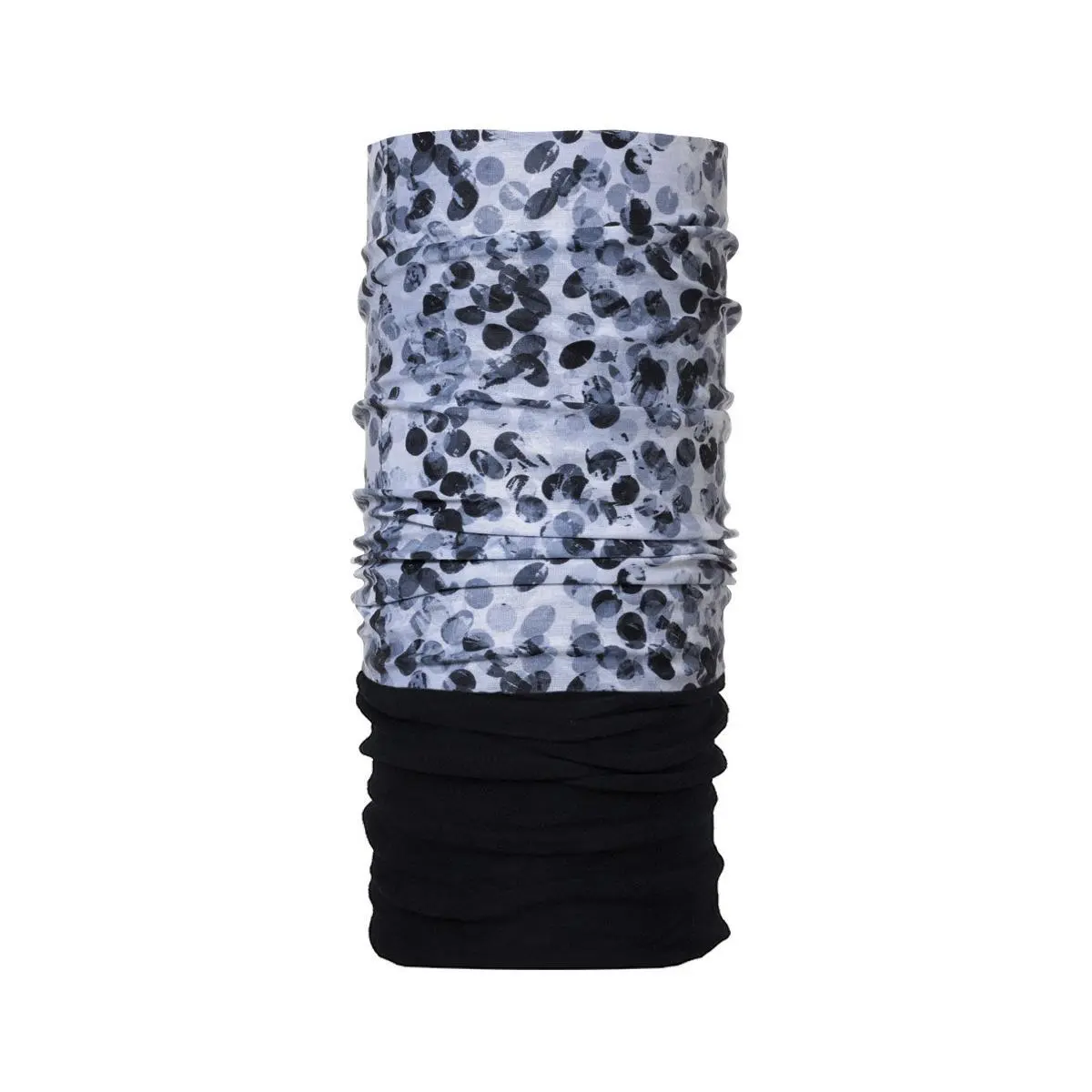 Matt Unisex Gris Polartec Microfibre Neck Warmer Points