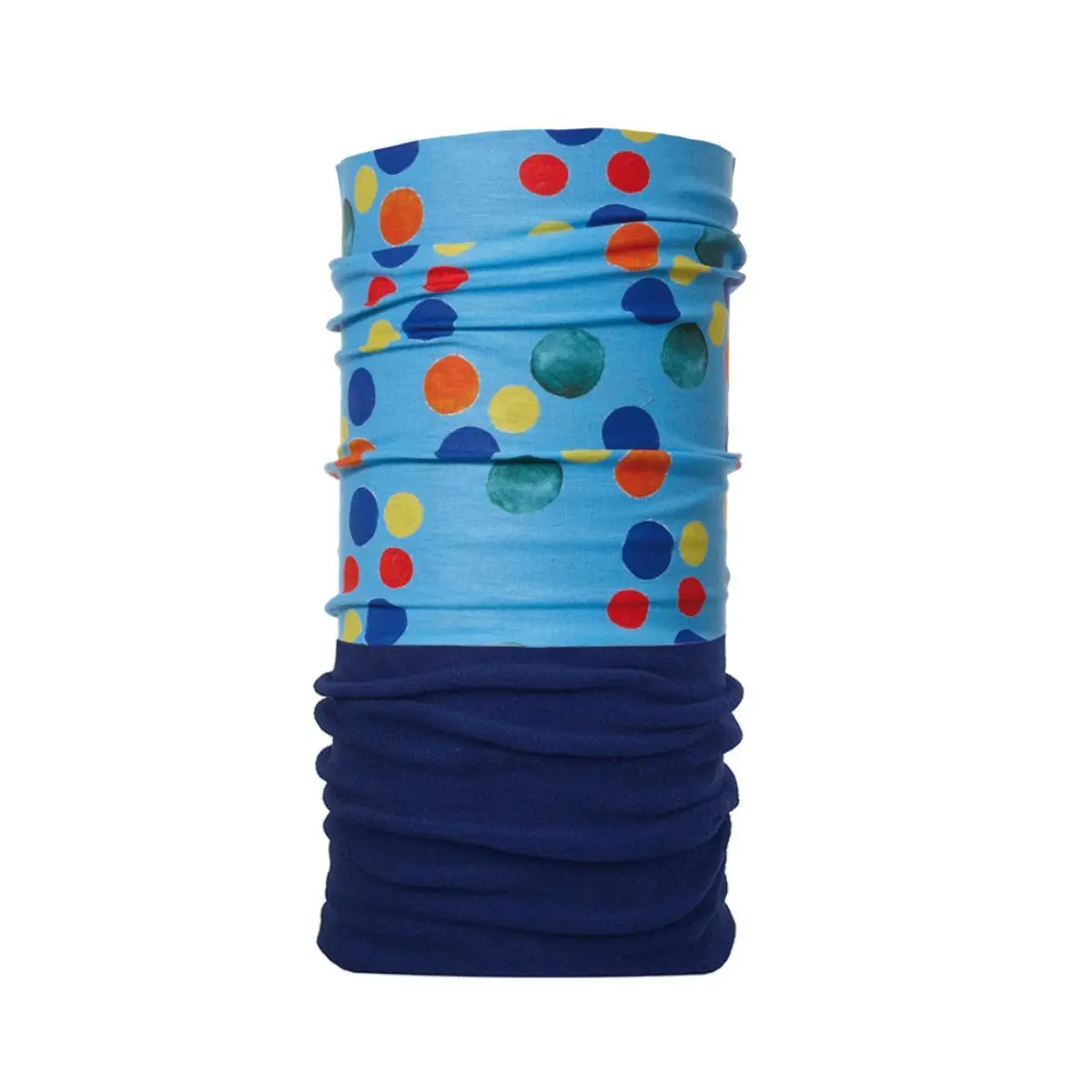 Matt Unisex Bleu Polartec Microfibre Neck Warmer Topos Az