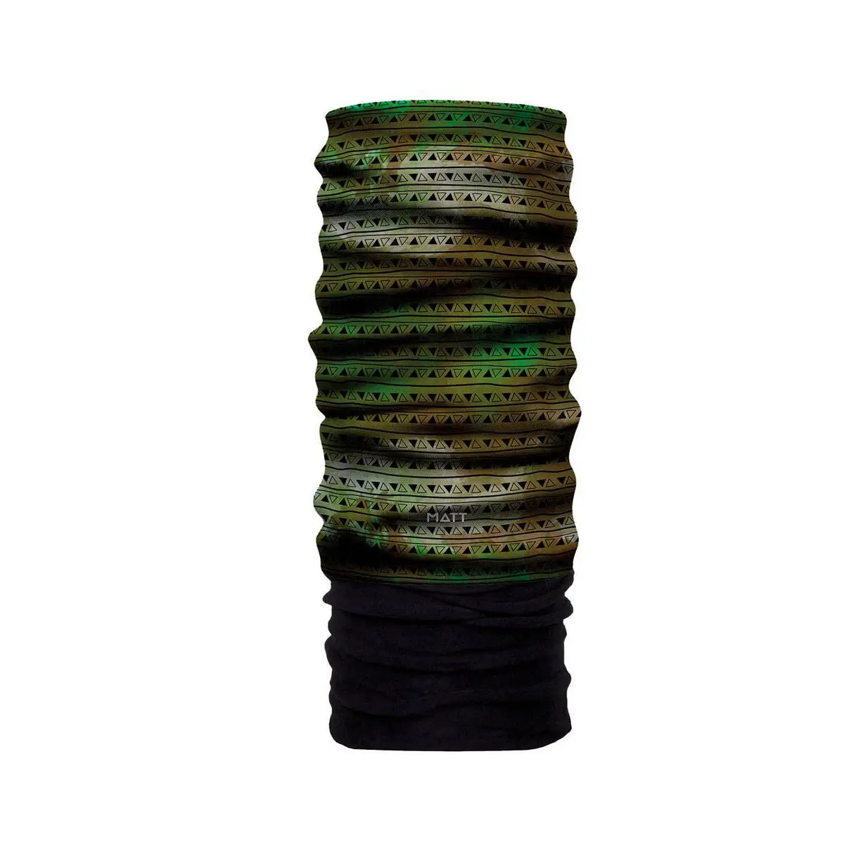 Matt Unisex Vert Polartec Microfibre Neck Warmer Triangles