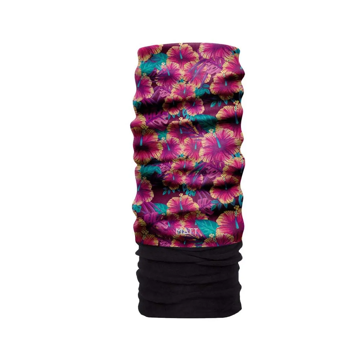 Matt Unisex Rose Polartec Microfibre Neck Warmer Pom