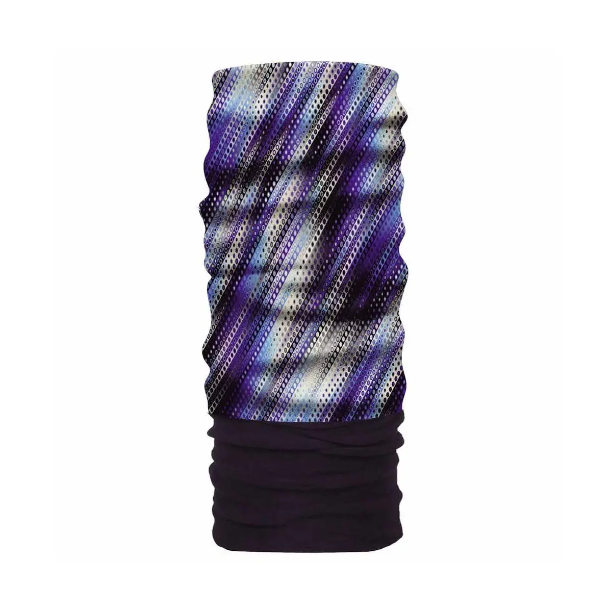 Matt Unisex Violet Polartec Microfibre Neck Warmer Stripedot