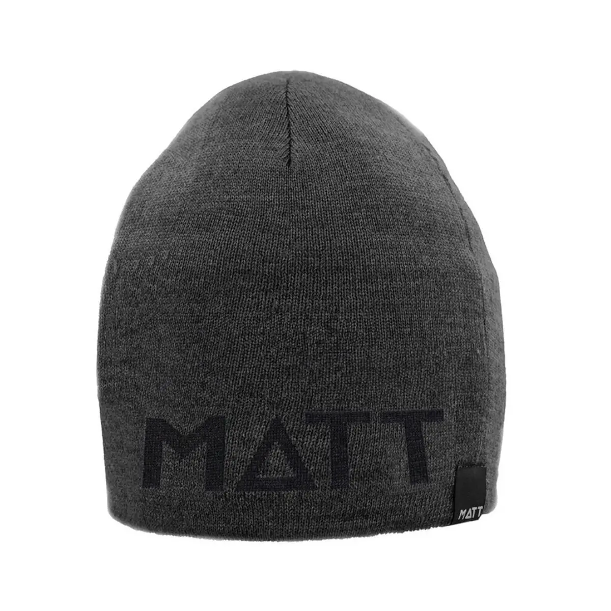 Matt Unisex Gris Bonnet Runwarm