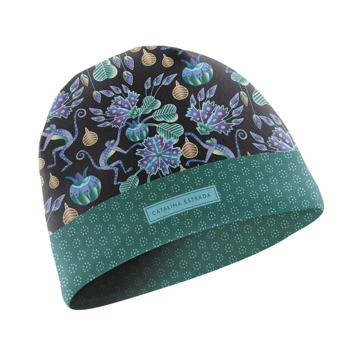 Matt Unisex Noir Bonnet Catalina Estrada Flamingos