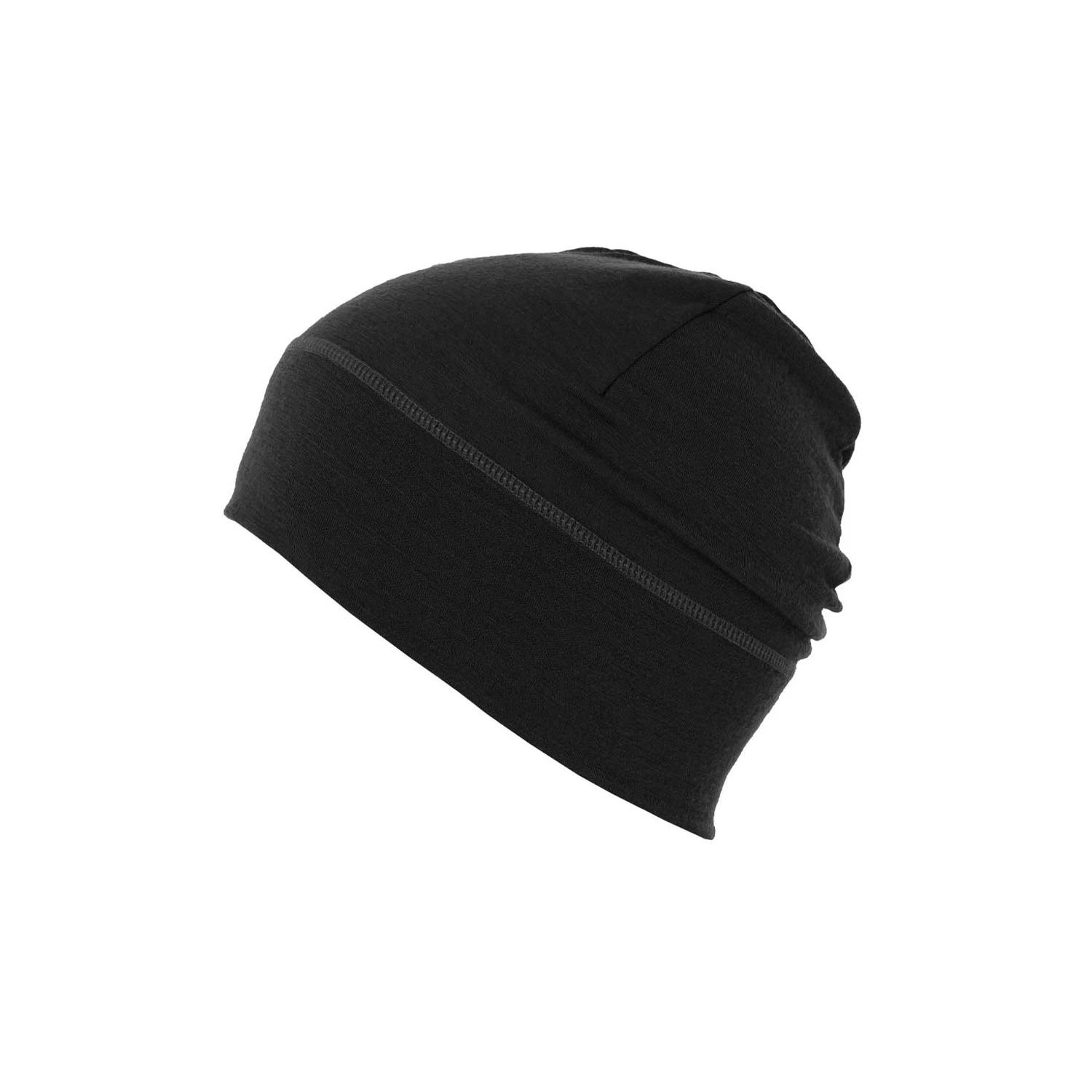8425377920287 - - Light Merino Wool Beanie - Mütze Gr One Size schwarz