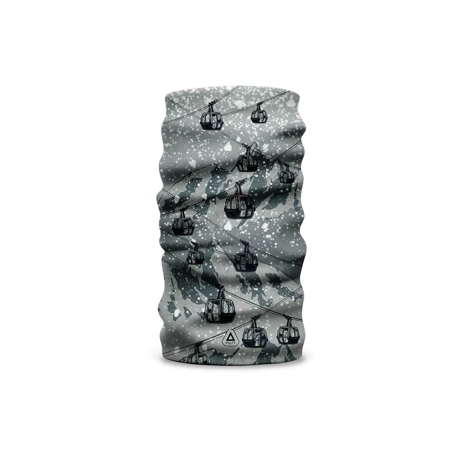 Matt Unisex Gris Scarf Coolmax Eco