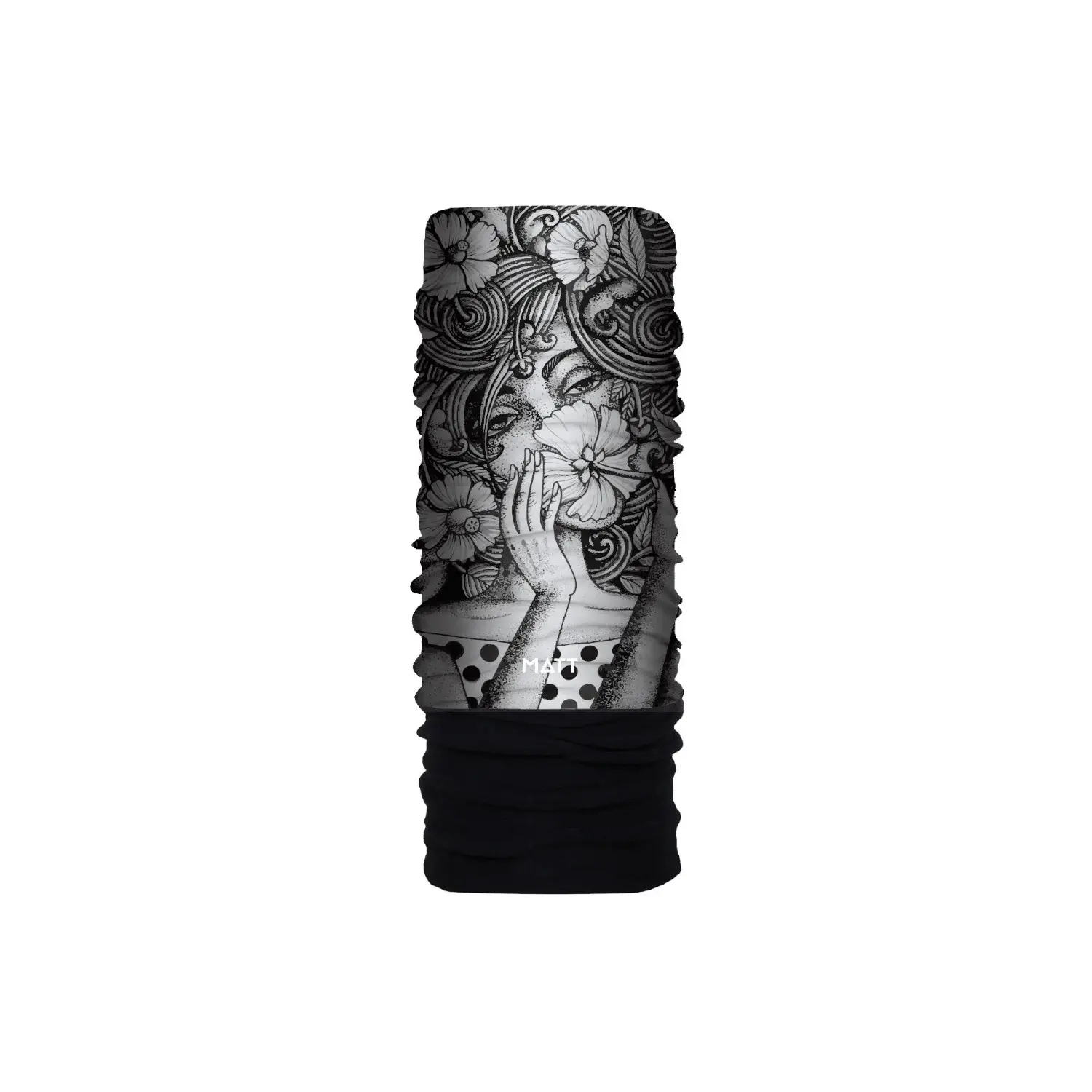 Matt Unisex Noir Scarf Coolmax Eco