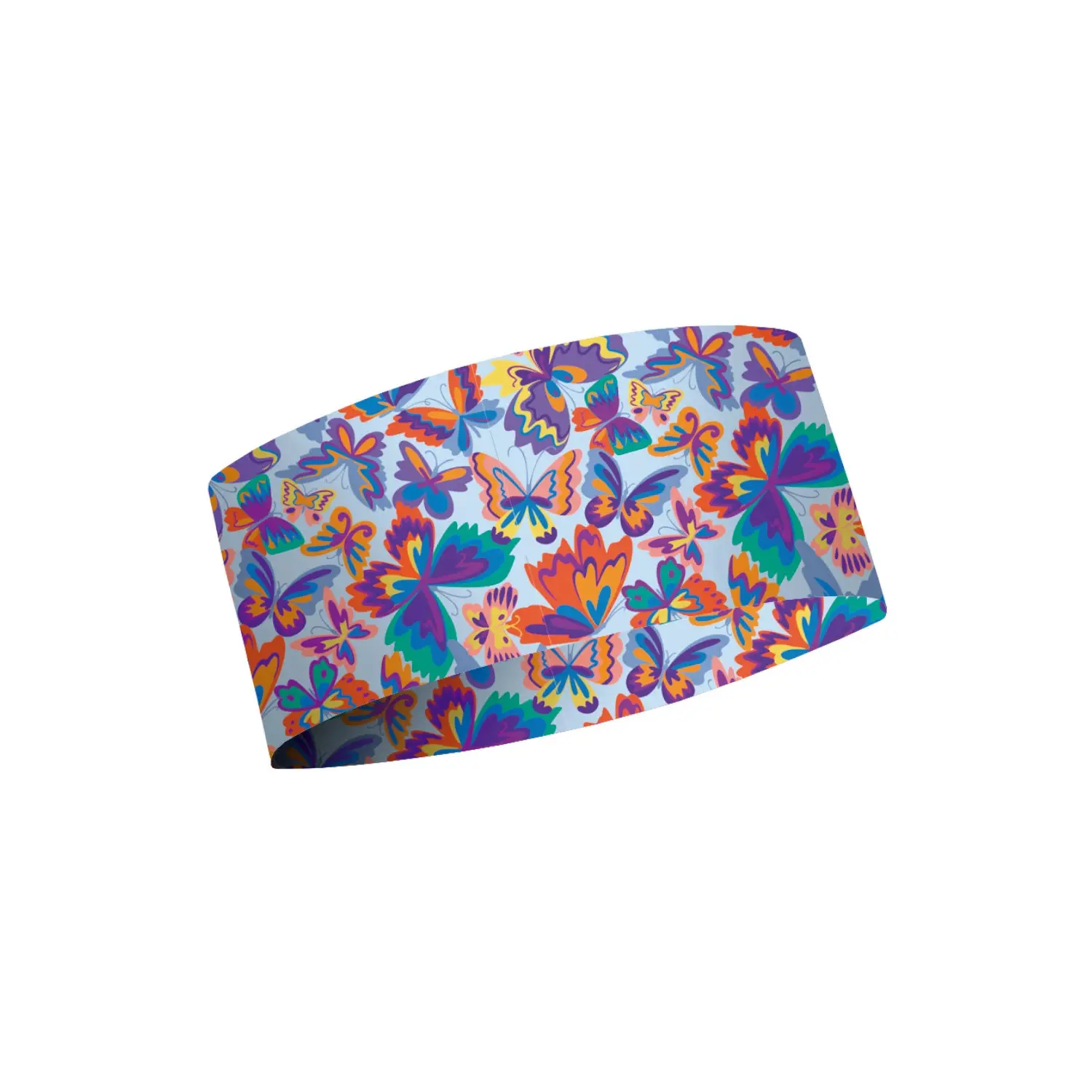Matt Unisex Kids Bleu Children's Headband Coolmax Papillon