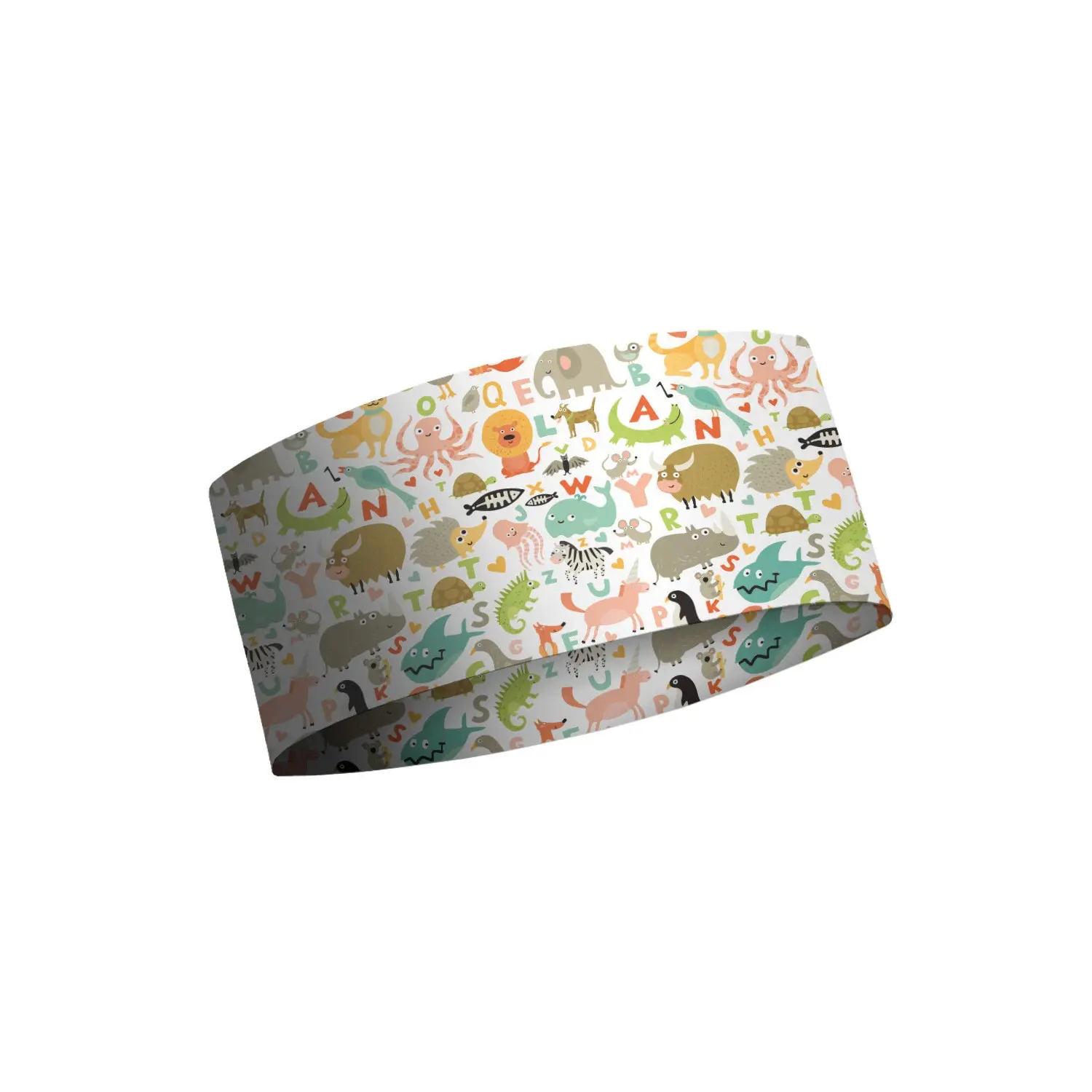 Matt Unisex Kids Blanc Children's Headband Coolmax Jungle
