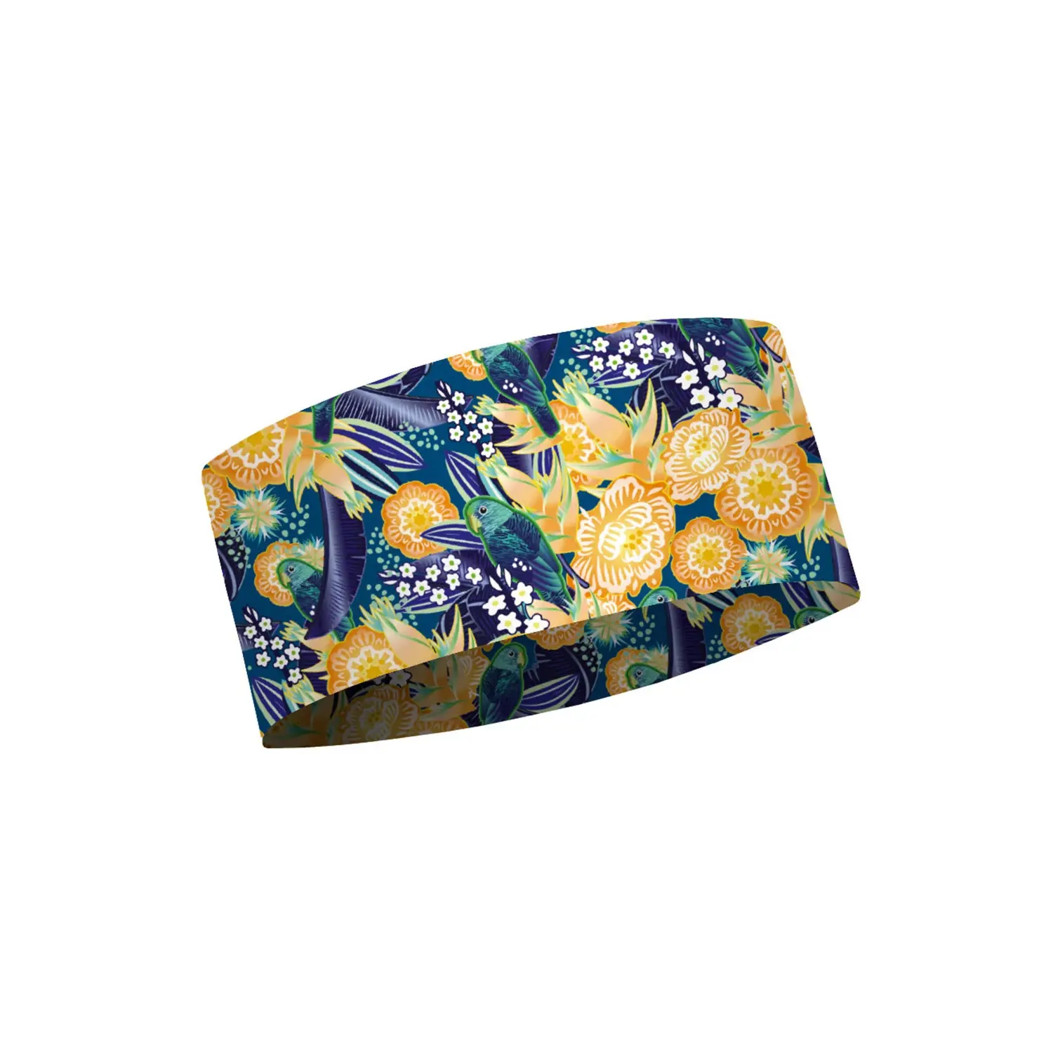 Headband MATT Tropical Parrot