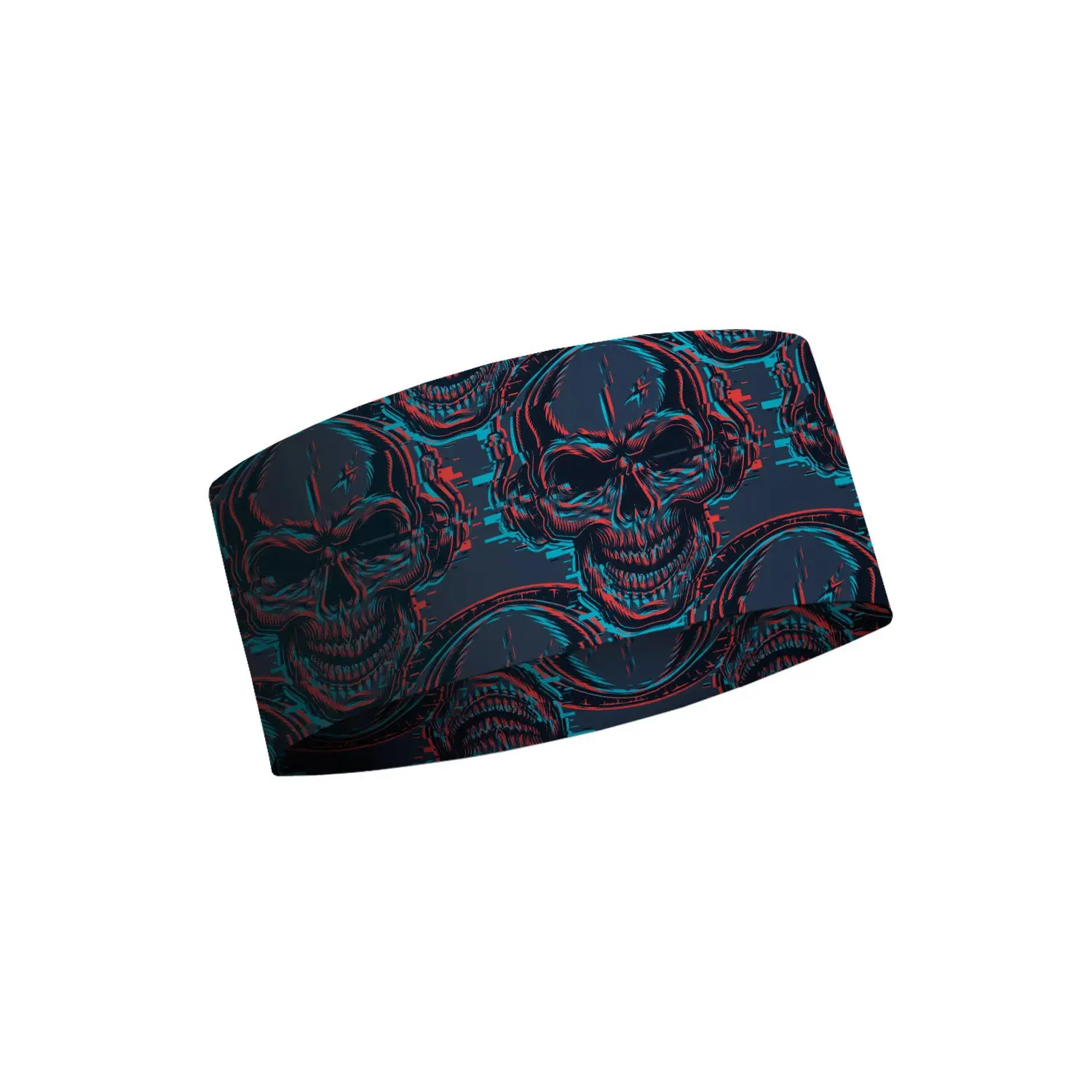 Headband MATT Skulls