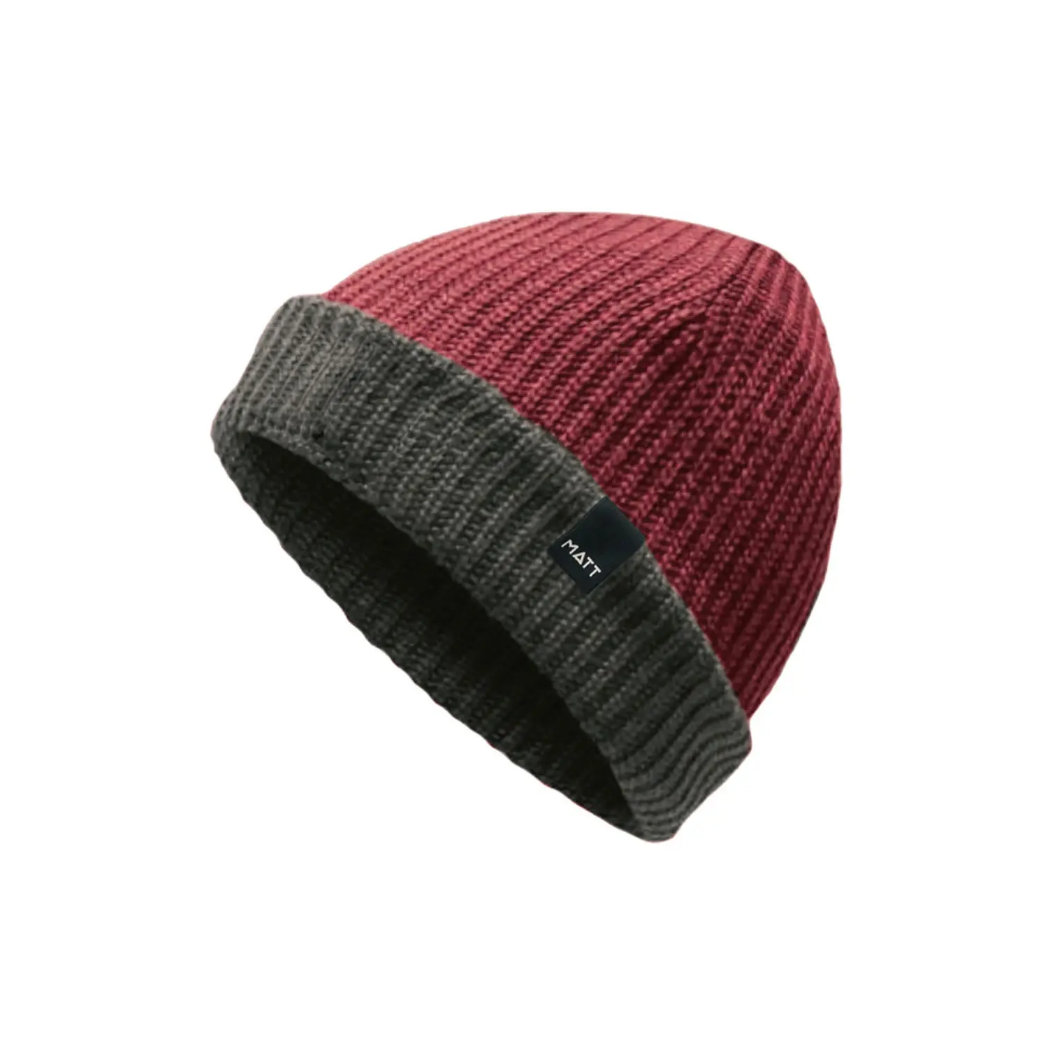 Matt Unisex Gris Bonnet Style