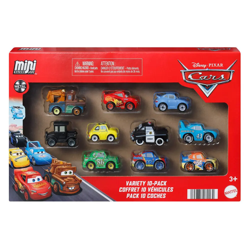 Autospiele Mattel Disney Pixar Cars (x10)