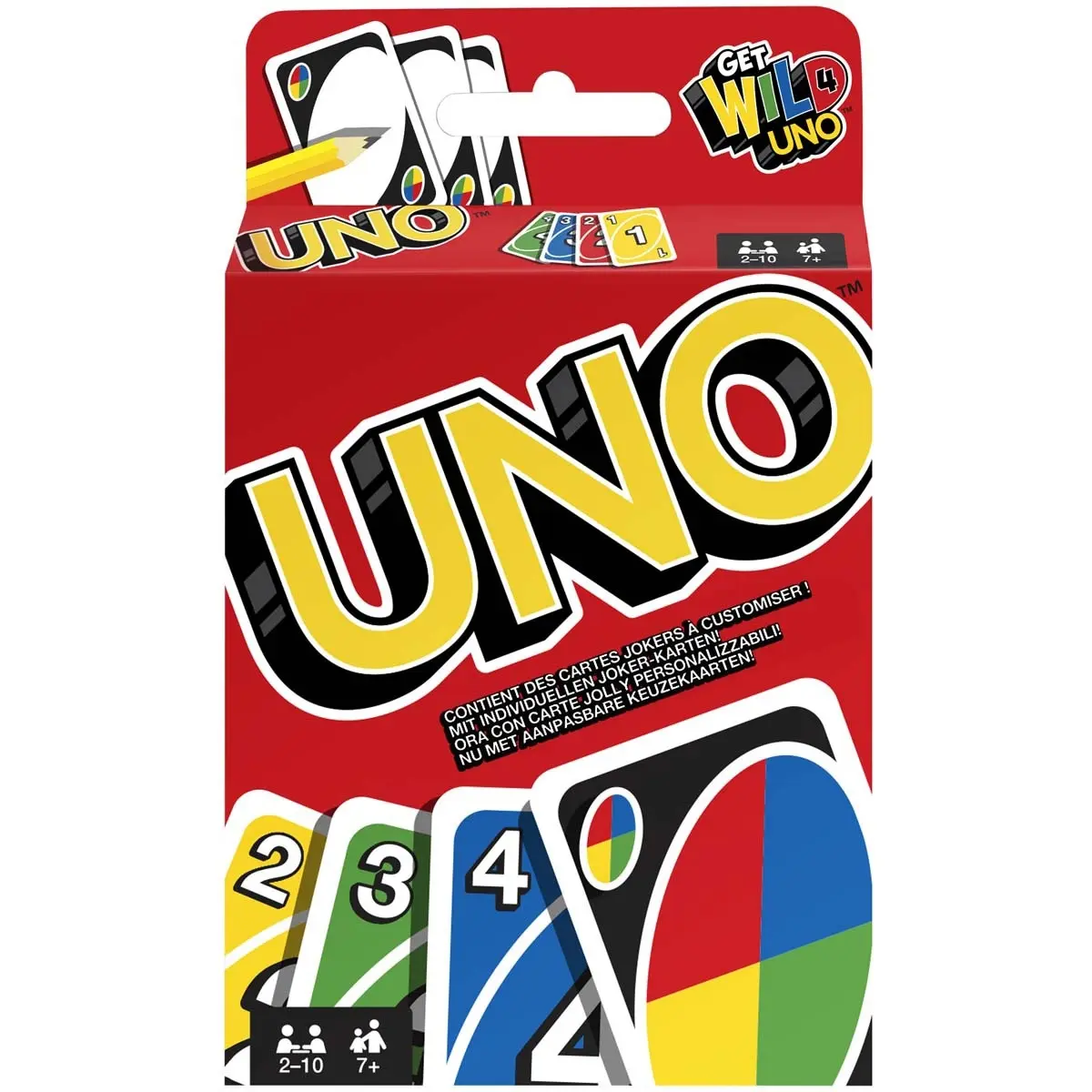 Kartenspiele Mattel Uno International Clip