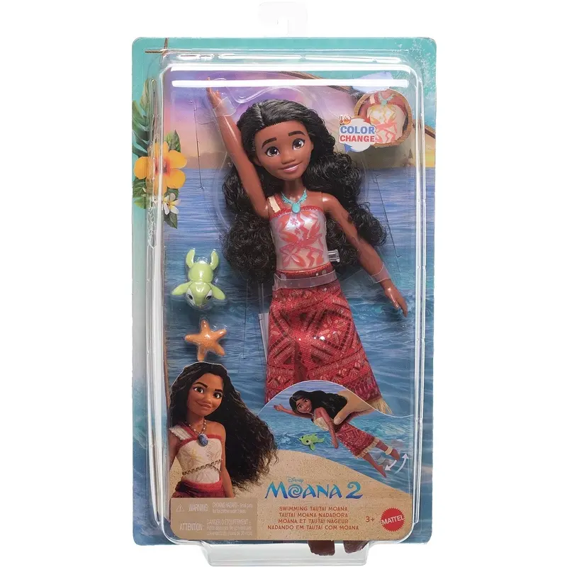 Schwimmende Puppe Mattel Princesse Vaiana