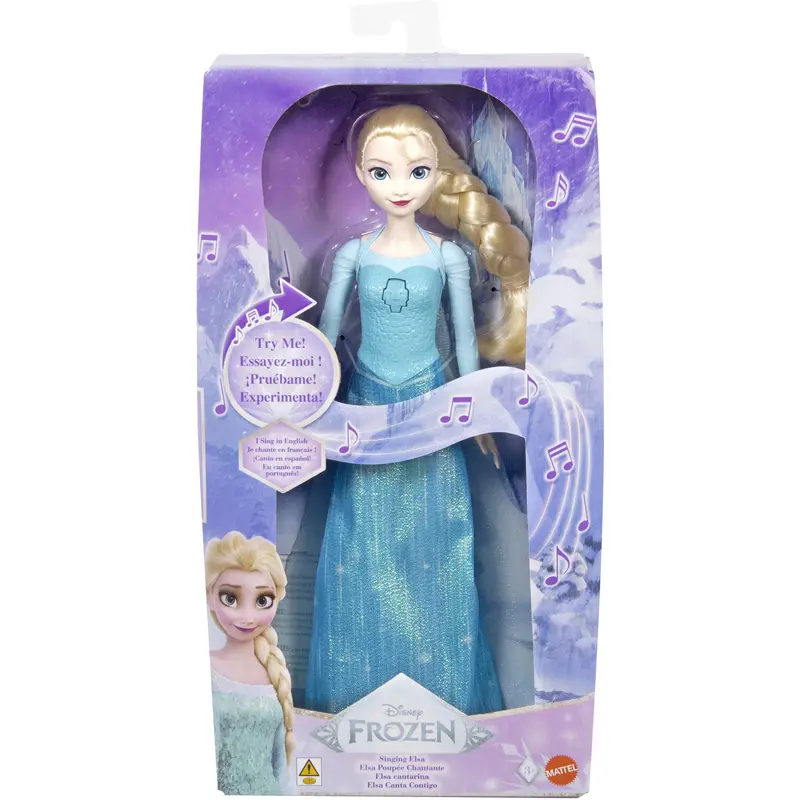 Puppe Mattel Elsa Chantante Prcss