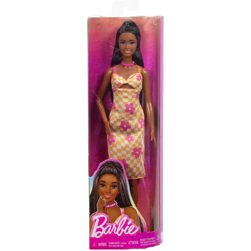 Puppe Mattel Fashion Robe Fleur Barbie
