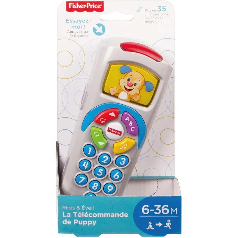 0887961256413 - Lernspiele die Fernbedienung von puppy France Fisher Price