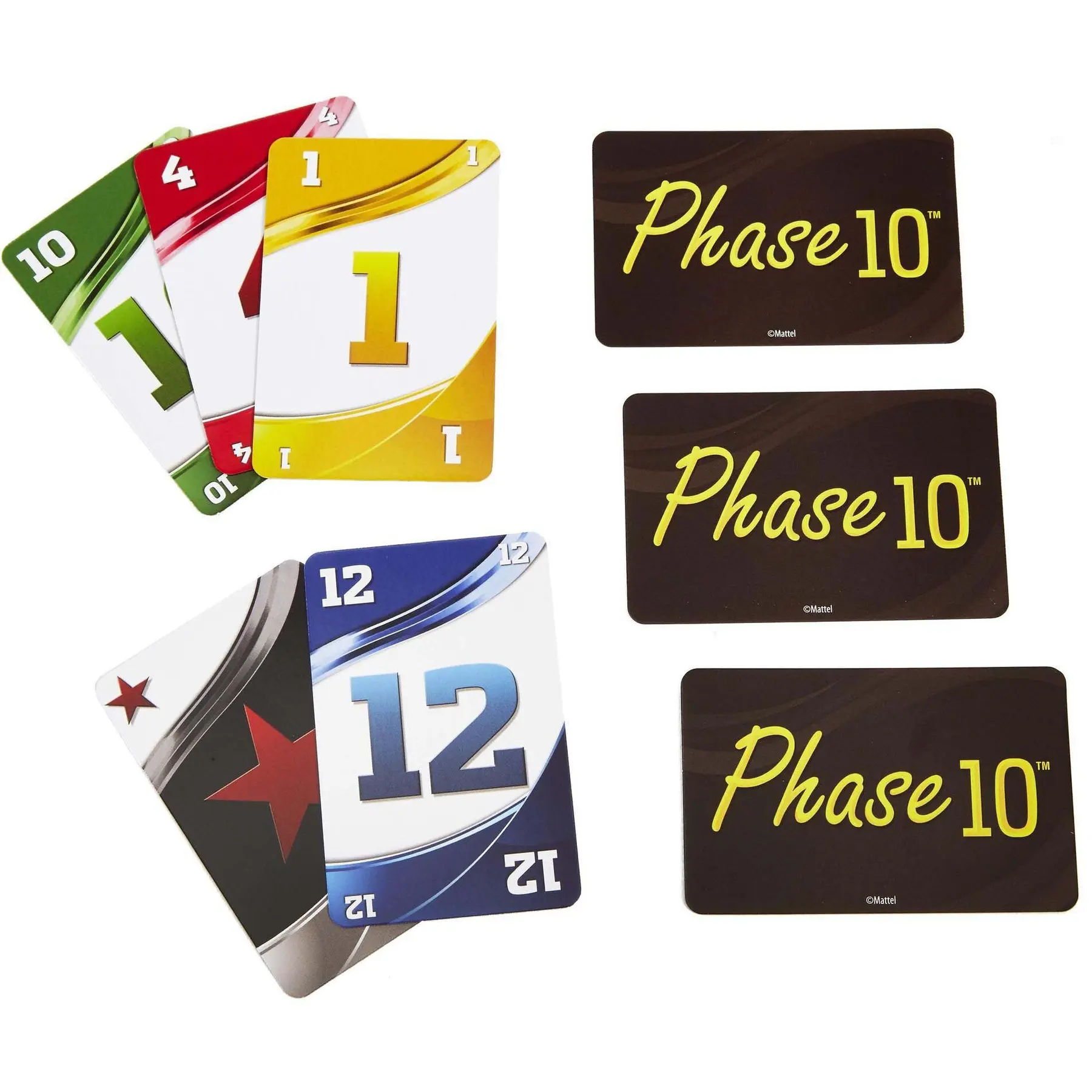 Jeux de socit phase 10 Mattel France 17€