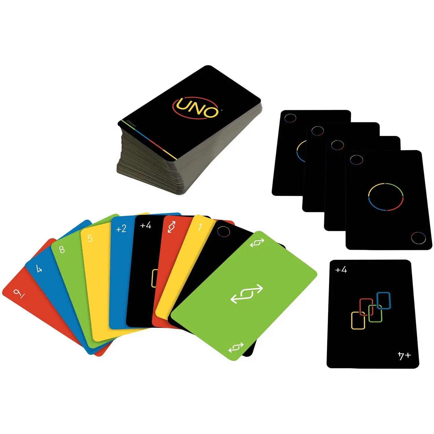 Uno-Kartenspiele Mattel France Minimalist SPE