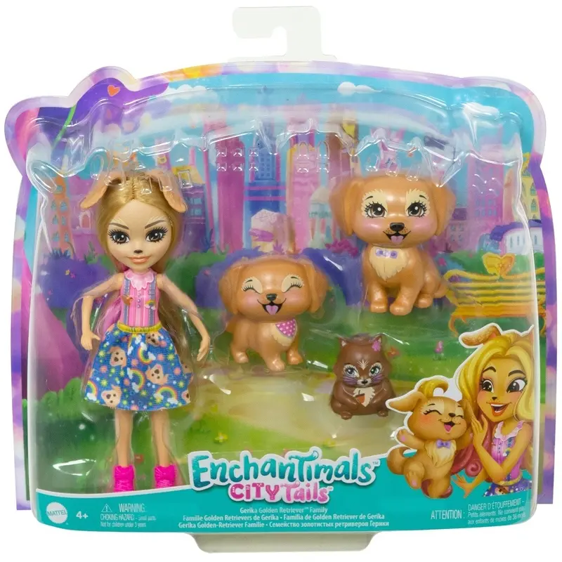Figurine Mattel France Golden Retriever Enchantimals