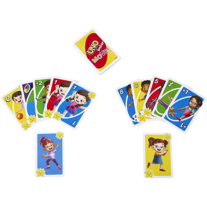 Gesellschaftsspiele Mattel France Uno Junior