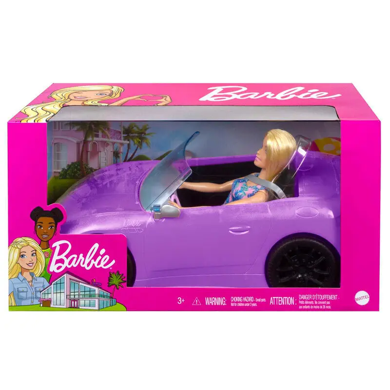 0194735005185 - Lila Umwandlungs-Puppe + Puppe Mattel