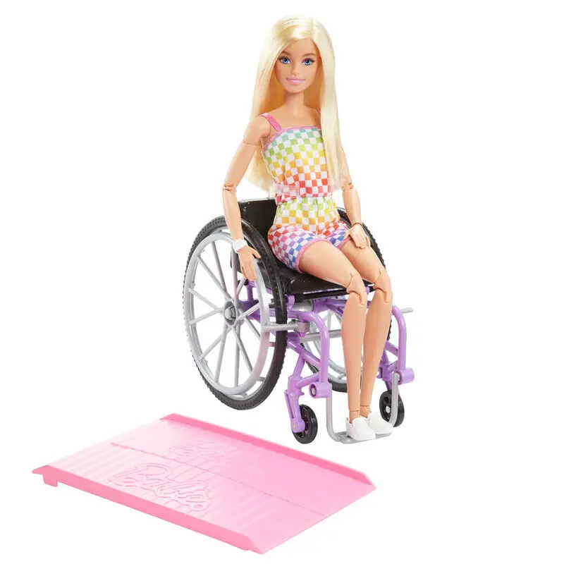 Modepuppe mit Rollstuhl Mattel