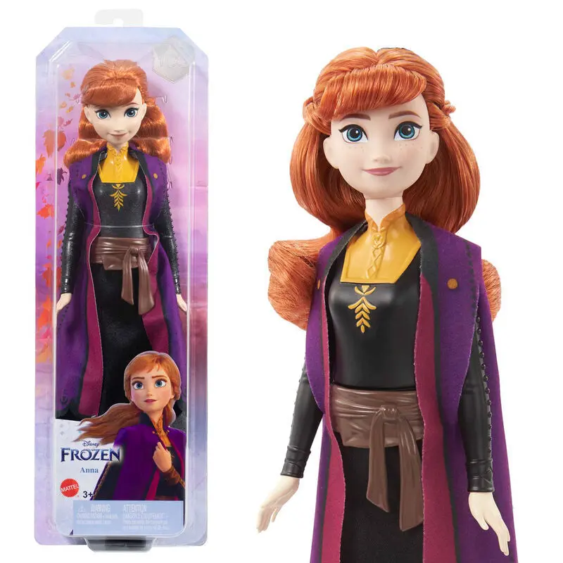 0194735120840 - Disney Die Eiskönigin Core Anna Outfit Film 2 Puppe Frozen beweglich Modepuppe