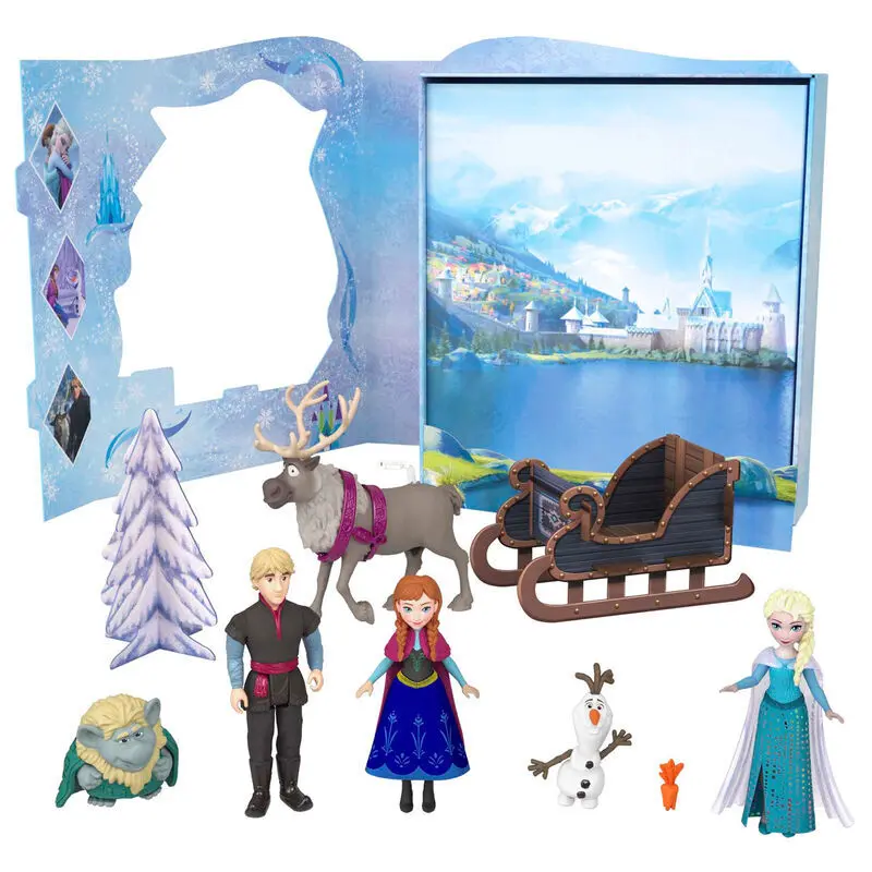 0194735121267 - HLX04 - Disney Frozen - Die Eiskönigin Geschenkset – Anna Elsa und Freunde auf magische Abenteuer begleiten!
