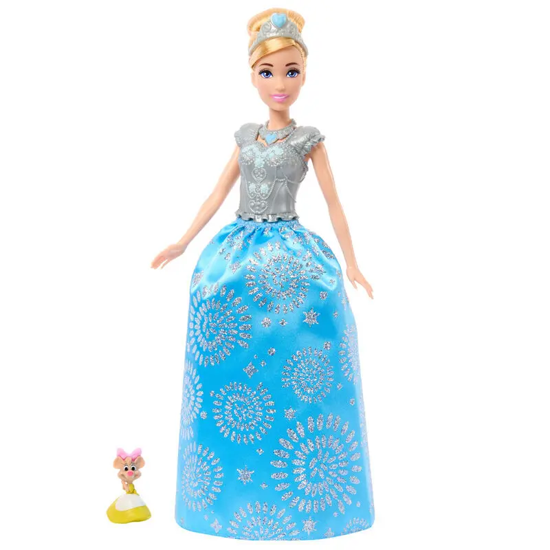 0194735129553 - MATTEL Modepuppe Disney-Prinzessin Cinderella mehrfarbig
